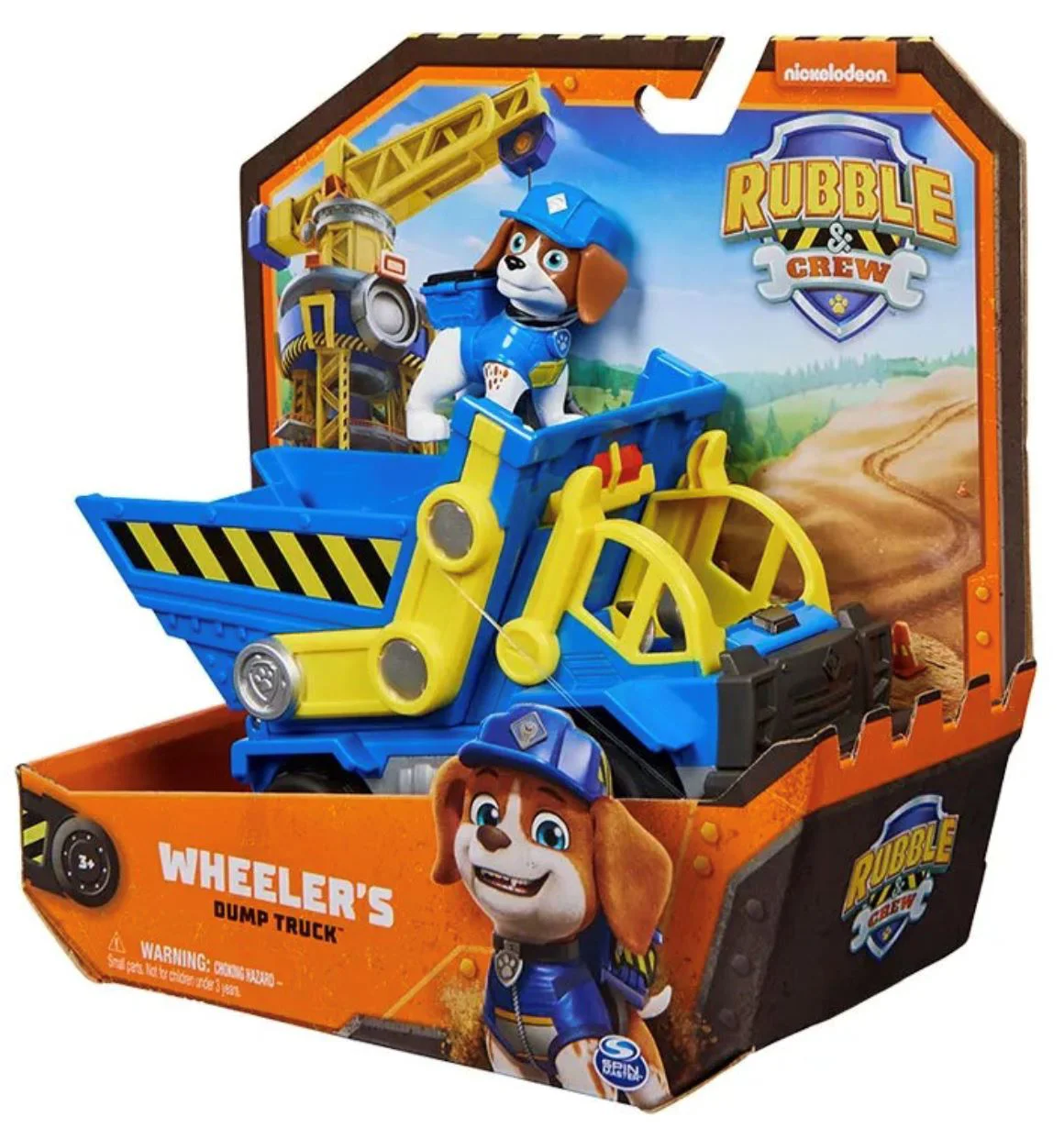 Set de joaca cu figurina Spin Master Paw Patrol, Basculanta lui Wheleer foto