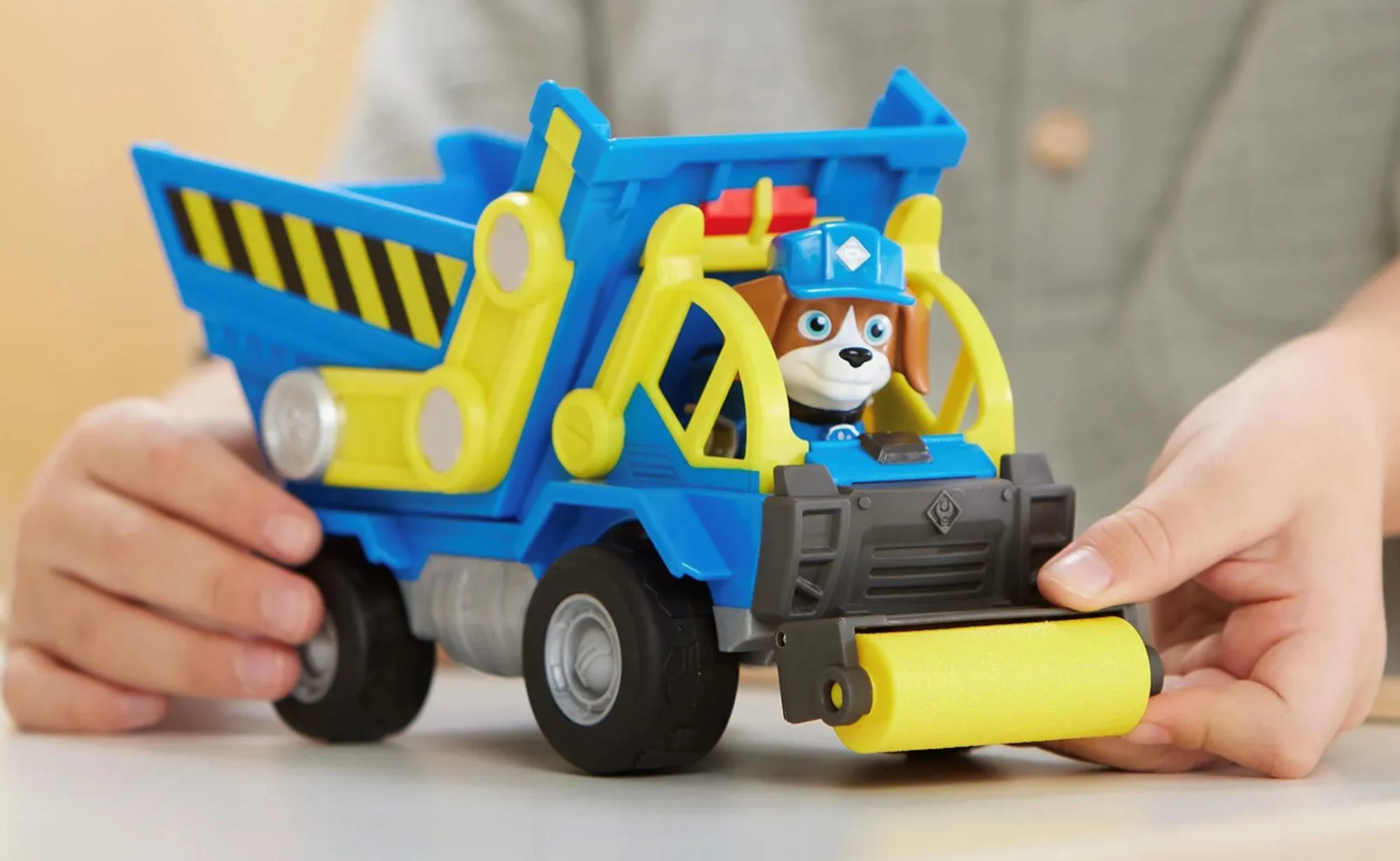 Set de joaca cu figurina Spin Master Paw Patrol, Basculanta lui Wheleer foto