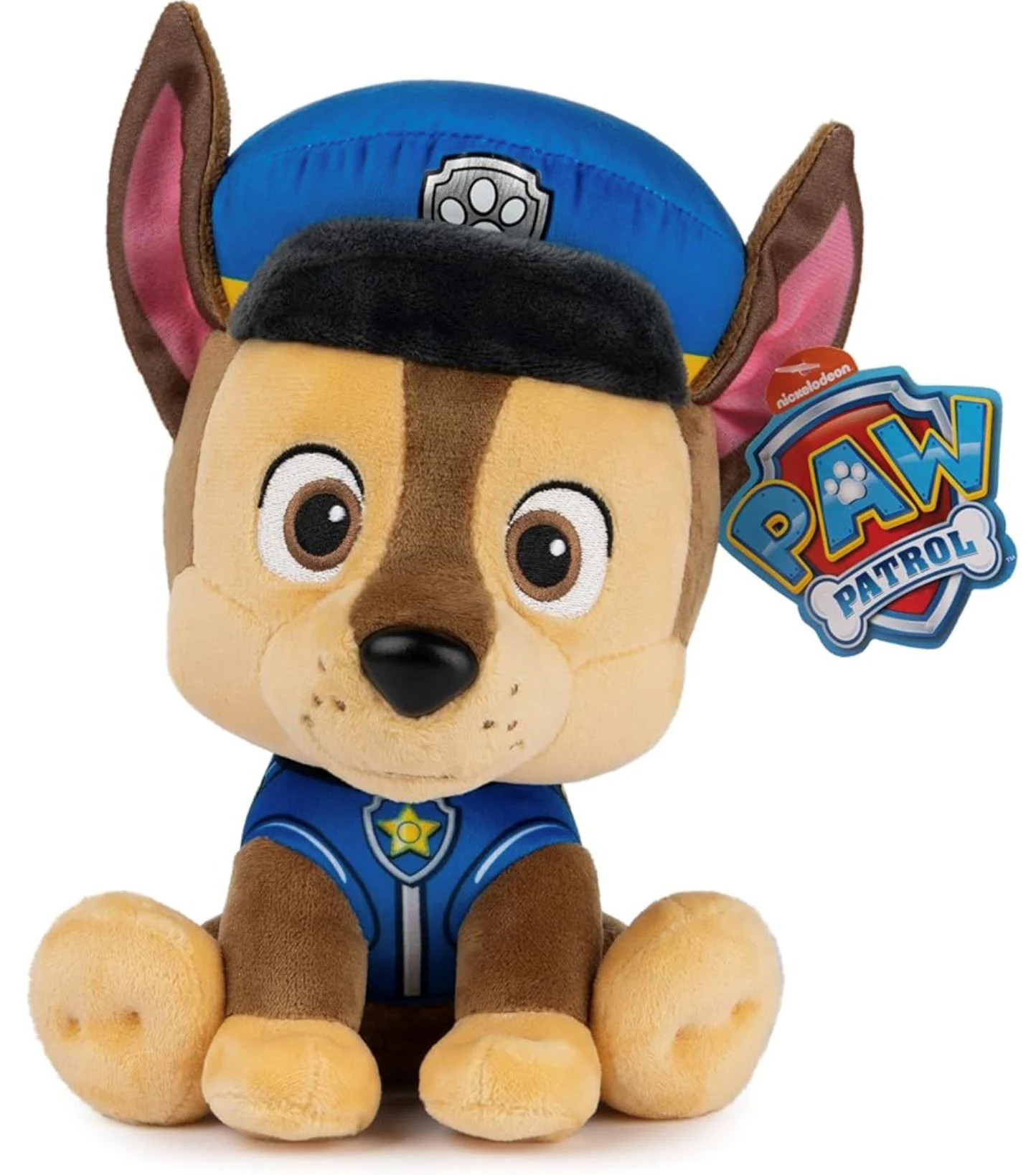 Jucarie de plus Paw Patrol Chase, 23 cm foto