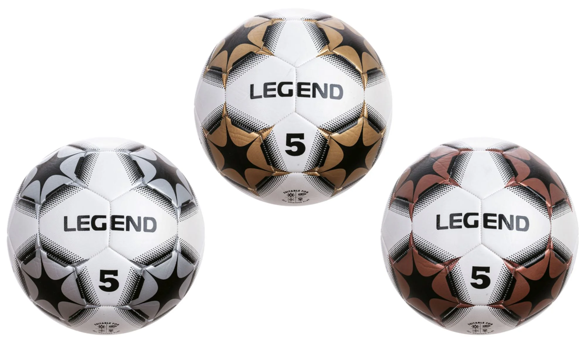 Minge de fotbal Mondo Legend 5, 21 cm foto