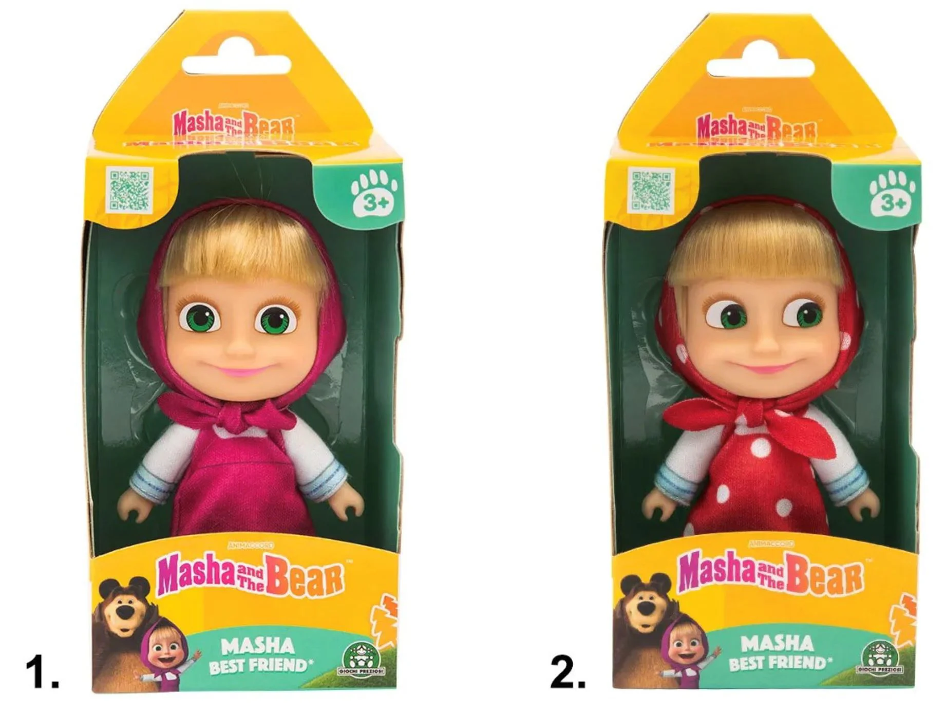 Papusa Masha and the Bear Masa, 12 cm foto