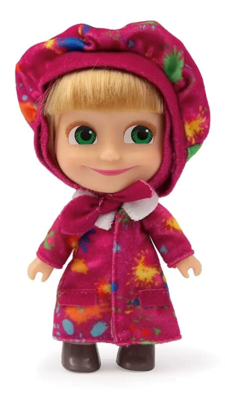 Кукла Masha and the Bear Маша, 12 см, разные виды, Серия 2 foto