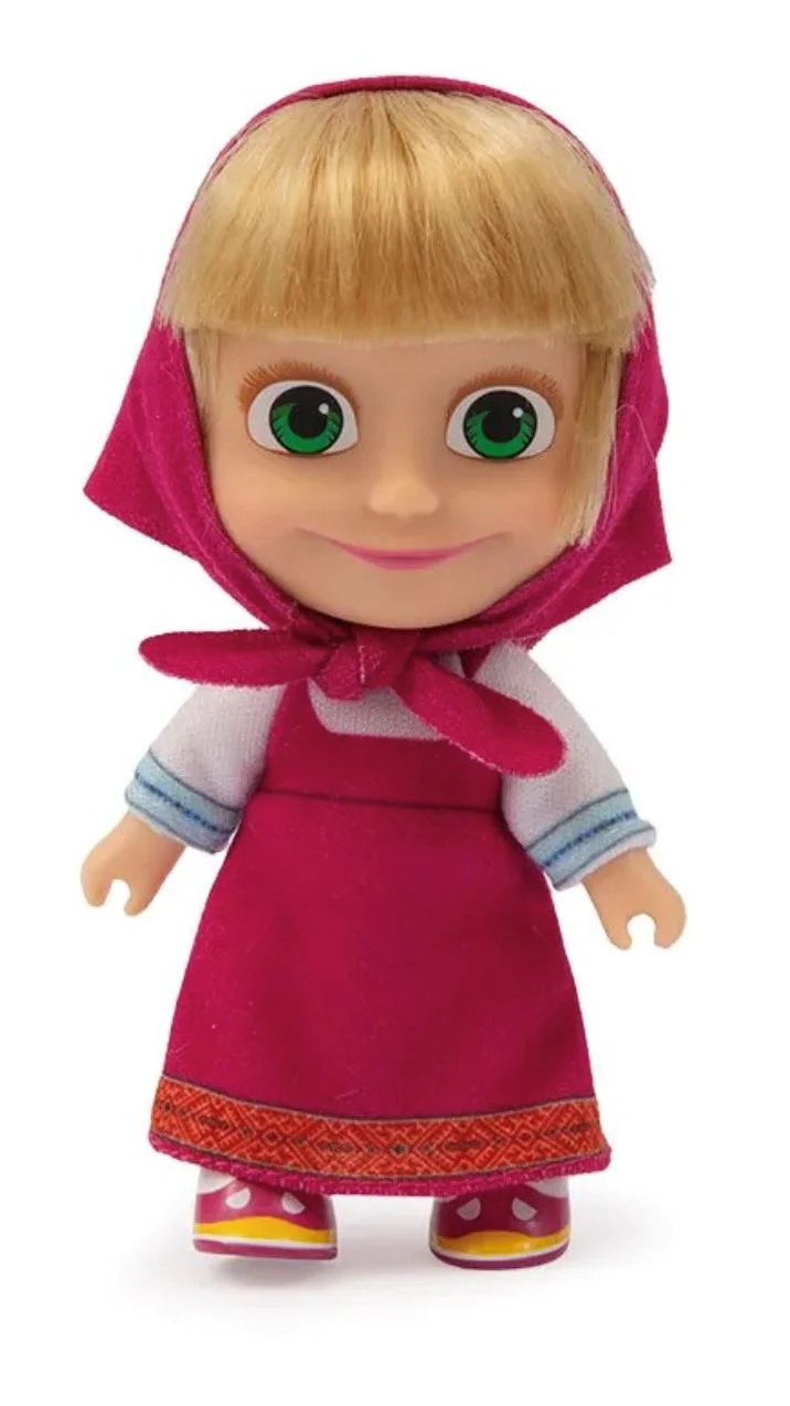 Кукла Masha and the Bear Маша, 12 см, разные виды, Серия 2 foto