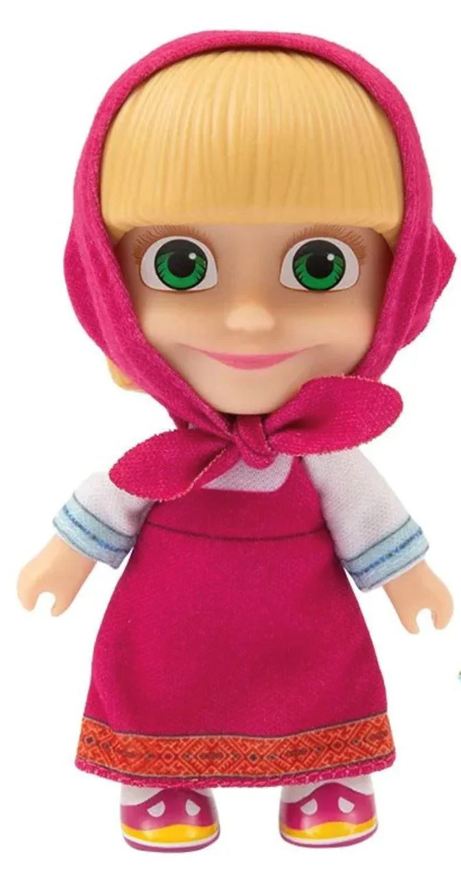 Игровой набор с фигуркой Masha and the Bear Маша с сюрпризной одеждой foto