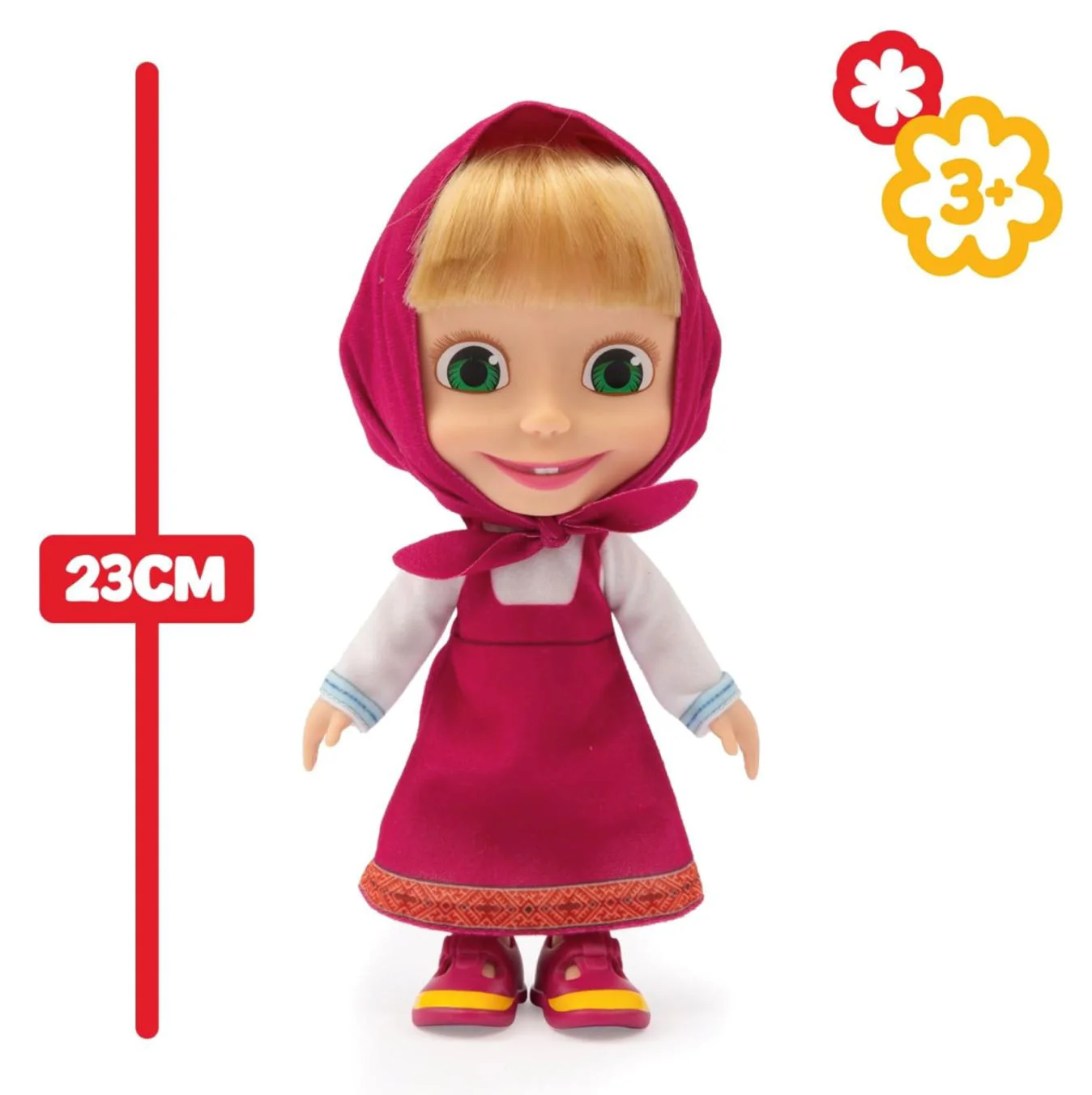 Papusa Masha and the Bear Masa, 23 cm foto