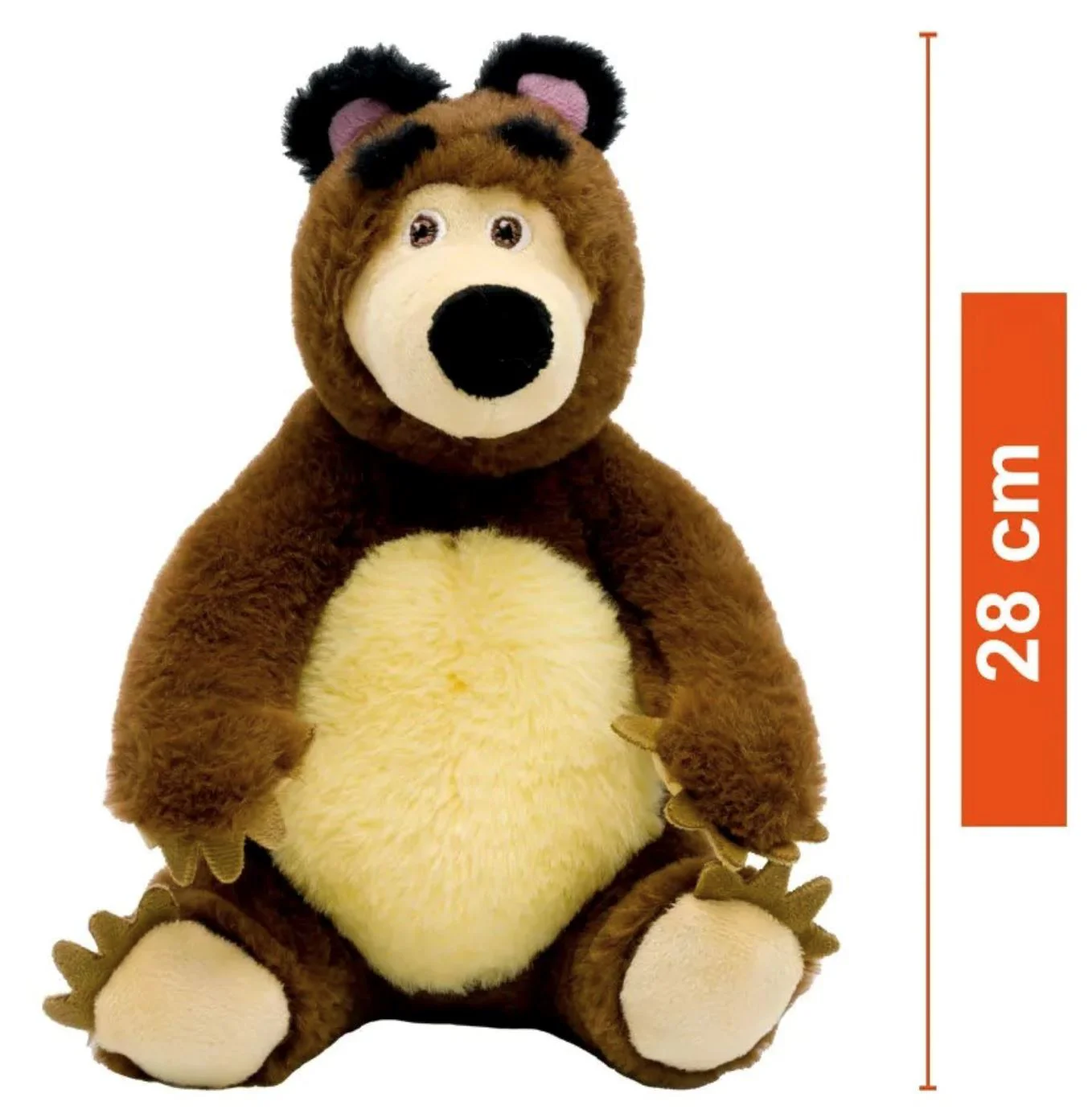 Jucarie de plus Masha and the Bear Ursul, 28 cm foto