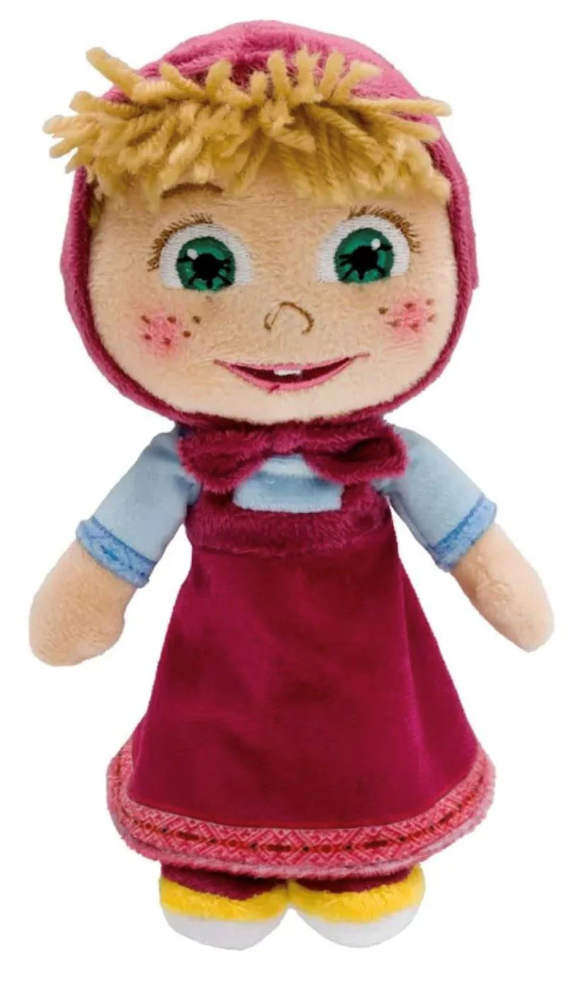 Jucarie de plus Masha and the Bear Masa si ursul, 20 cm foto