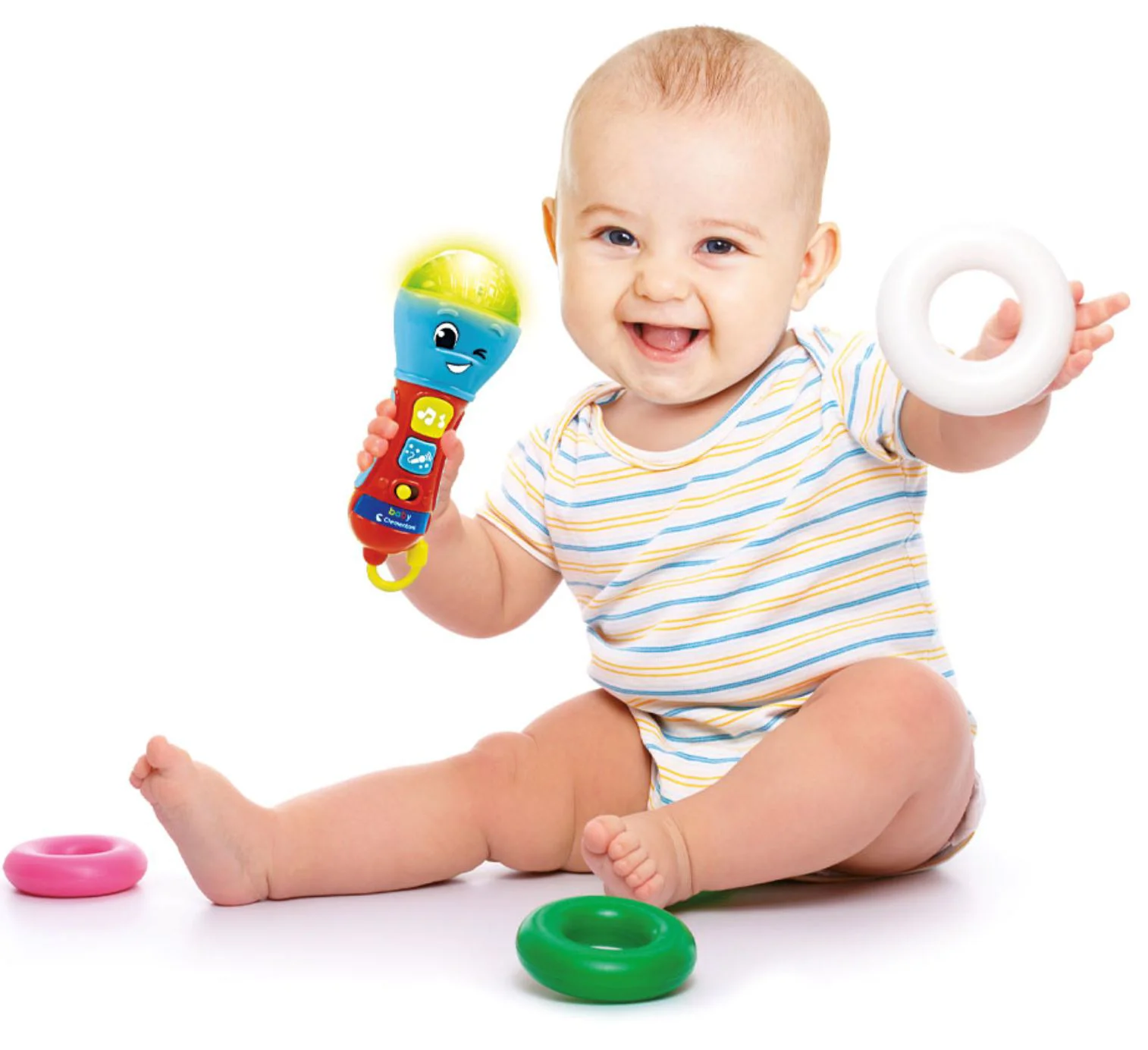 Музыкальная игрушка Clementoni Baby Микрофон foto