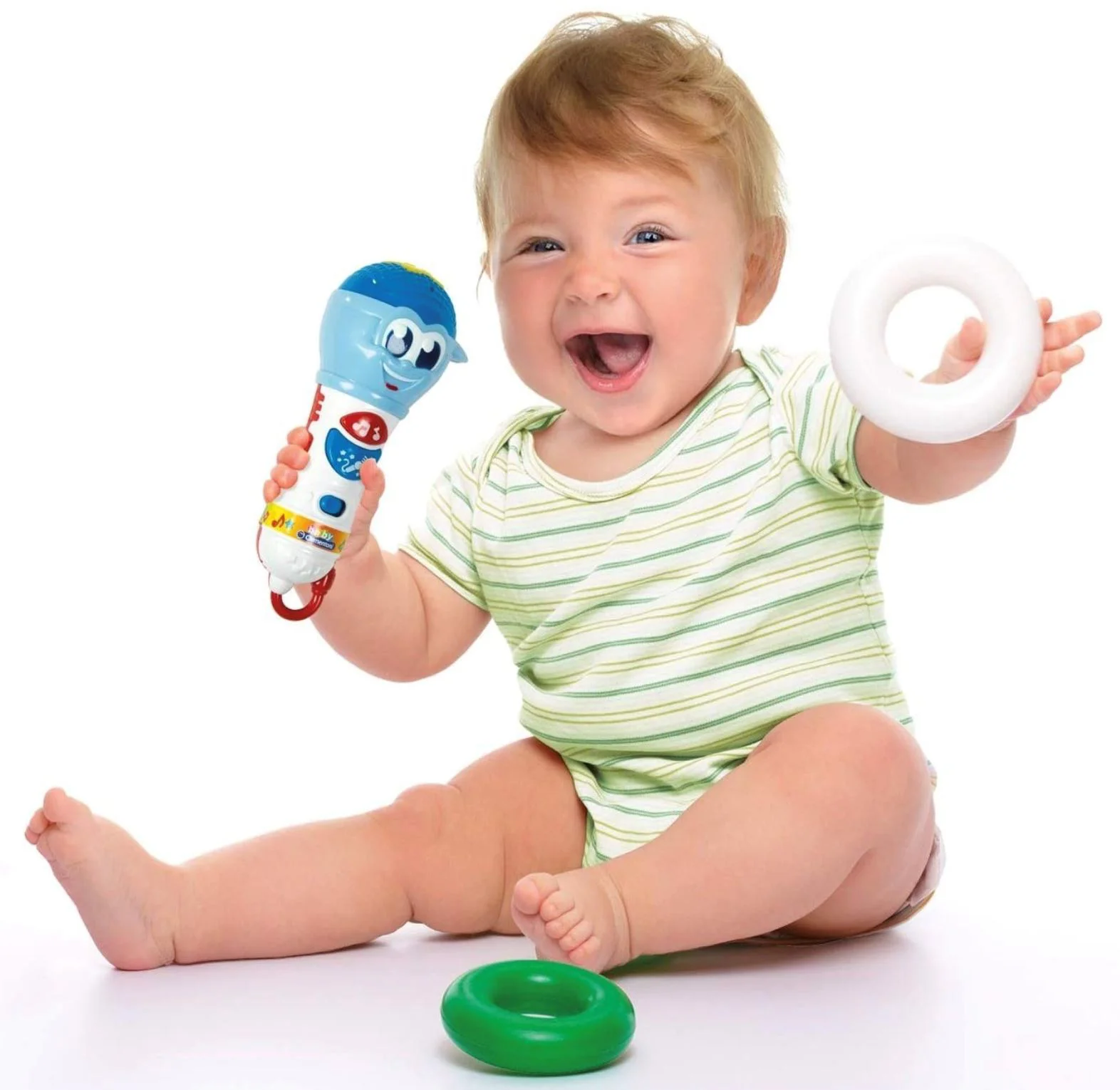 Музыкальная игрушка Clementoni Baby Микрофон foto