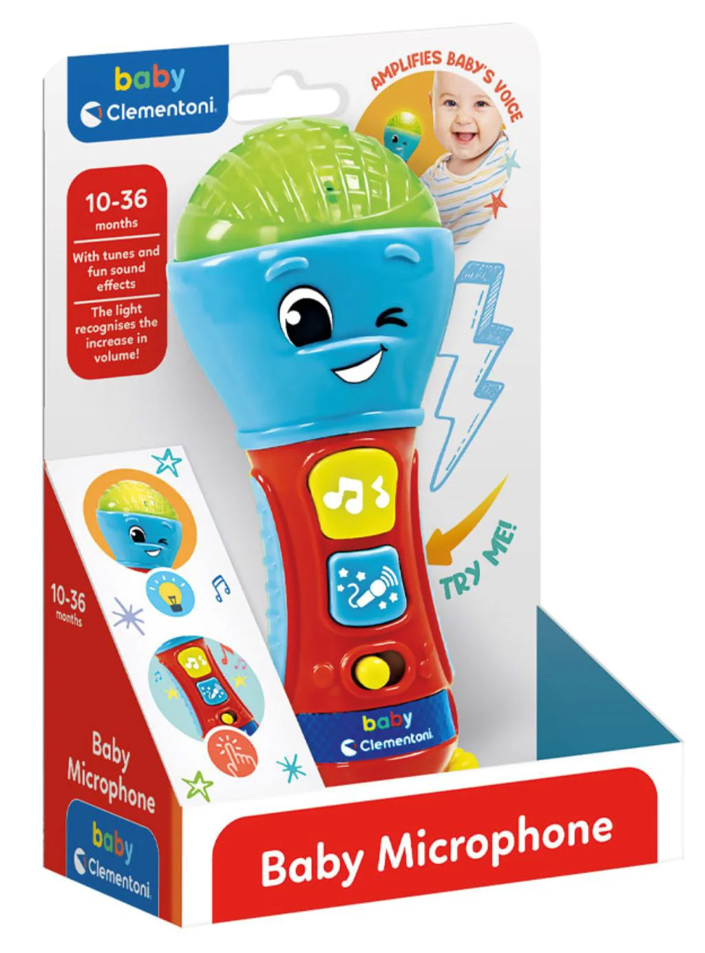 Музыкальная игрушка Clementoni Baby Микрофон foto
