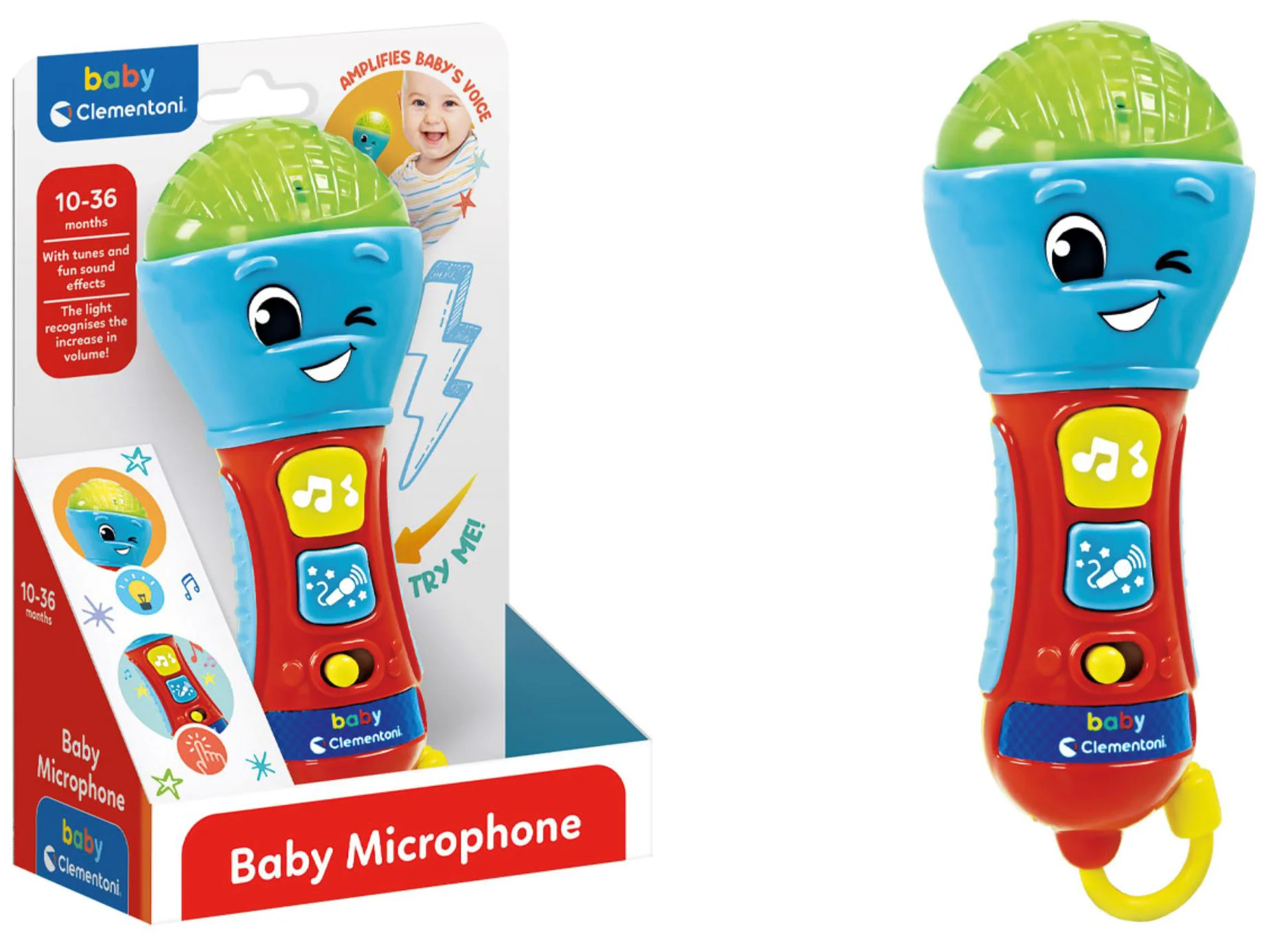 Музыкальная игрушка Clementoni Baby Микрофон foto