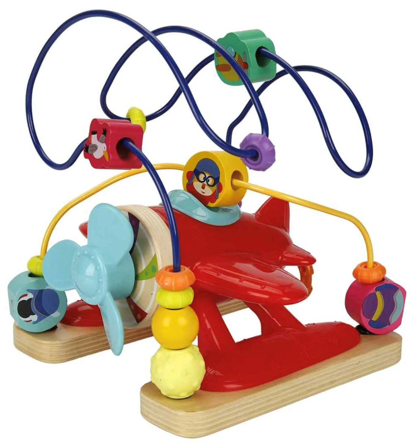 Деревянная игрушка Top Bright Самолет-лабиринт foto