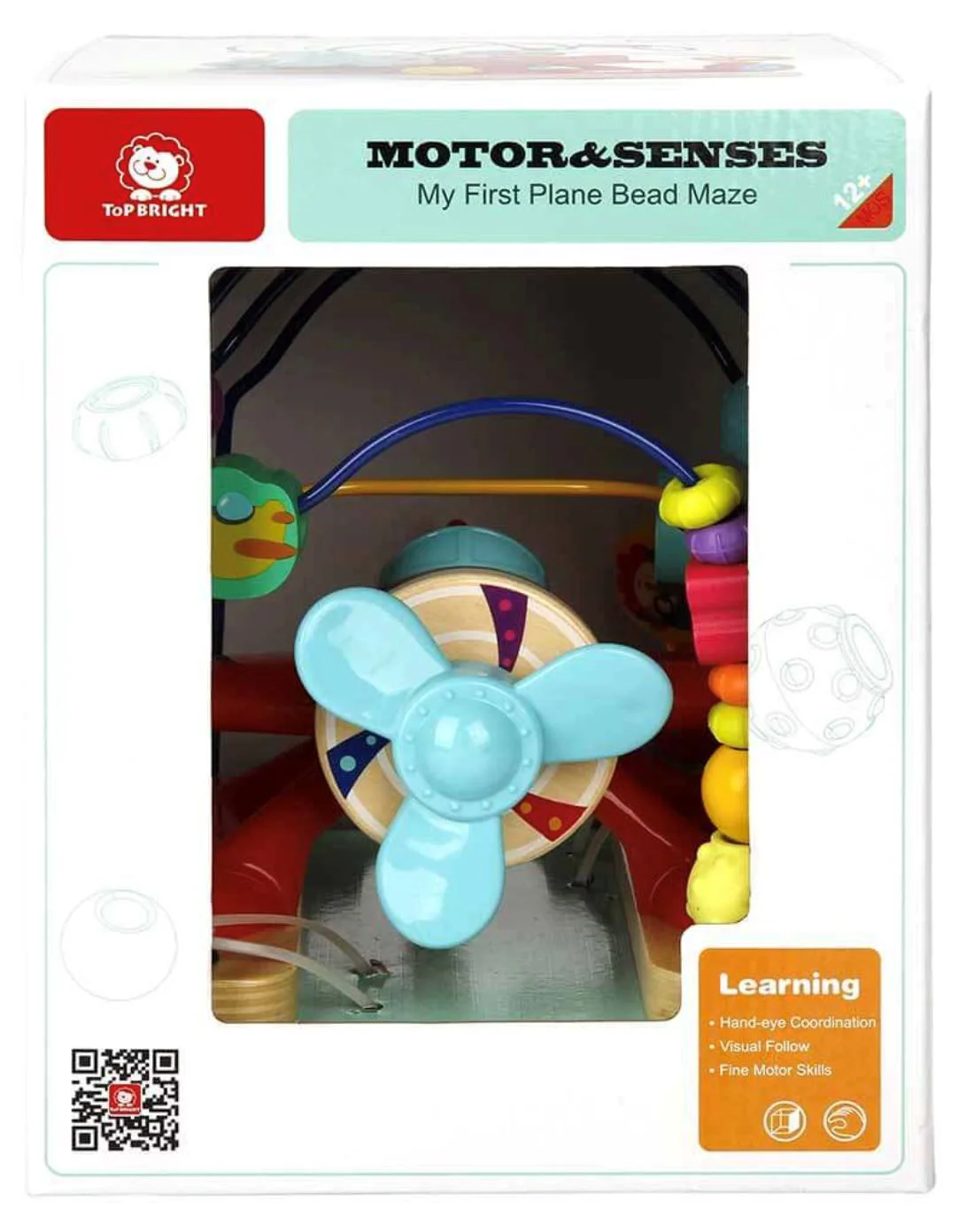 Деревянная игрушка Top Bright Самолет-лабиринт foto