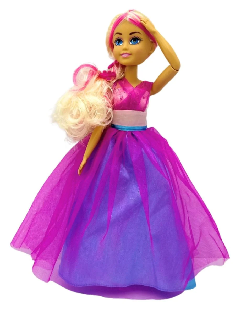 Papusa Sasa Girls Printesa blonda, 2 tipuri, 34 cm foto