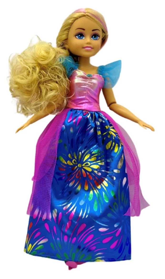 Papusa Sasa Girls Printesa cu accesorii de par, 2 tipuri, 34 cm foto