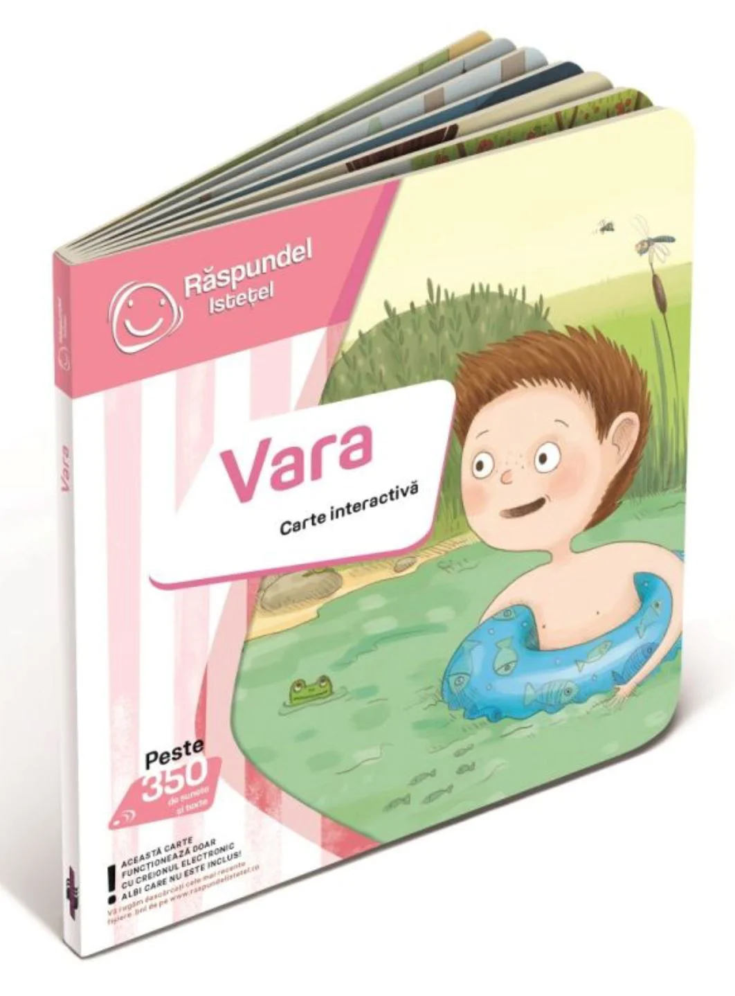 Интерактивная книга для детей Răspundel Istețel Лето foto