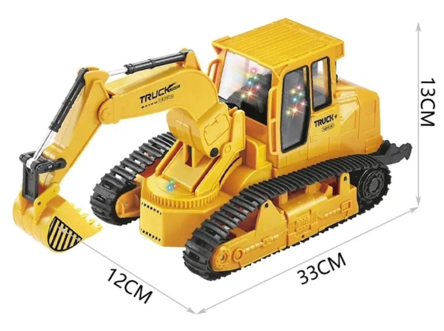 Машина с пультом RC Cars Экскаватор с звуками и светом foto