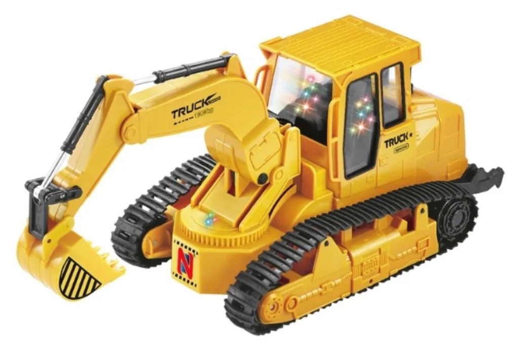 Машина с пультом RC Cars Экскаватор с звуками и светом foto