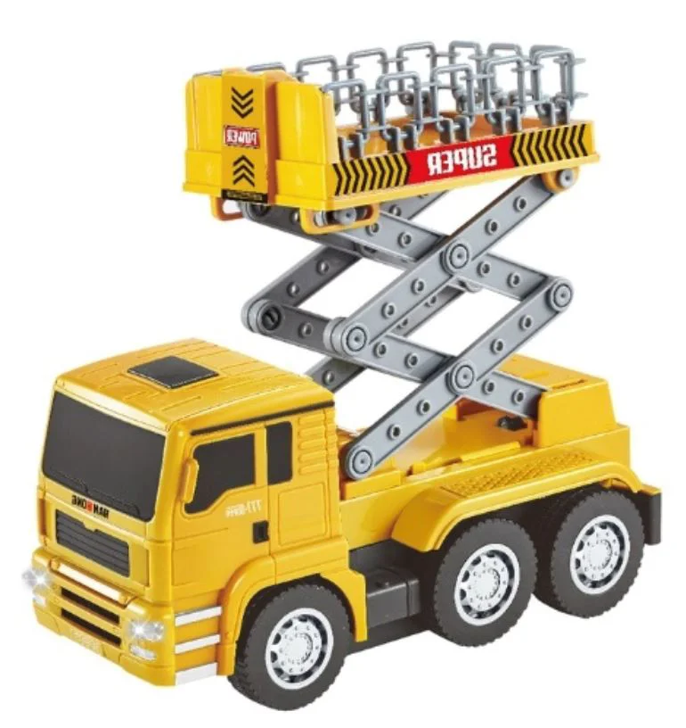 Masina cu telecomanda RC Cars Camion stivuitor cu lift, sunete si lumini foto