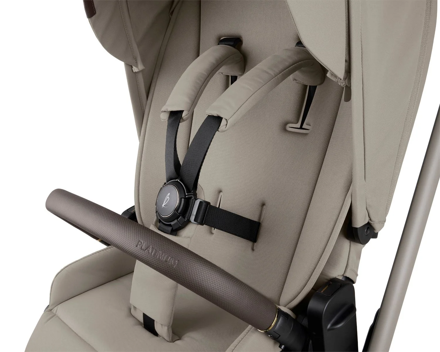 Carucior 2 in 1 KikkaBoo Goya Platinum Champagne foto