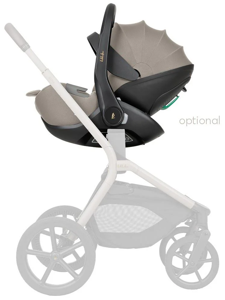 Carucior 2 in 1 KikkaBoo Goya Platinum Champagne foto