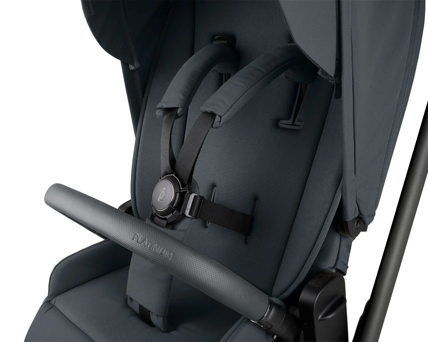 Carucior 2 in 1 KikkaBoo Goya Platinum Graphite foto