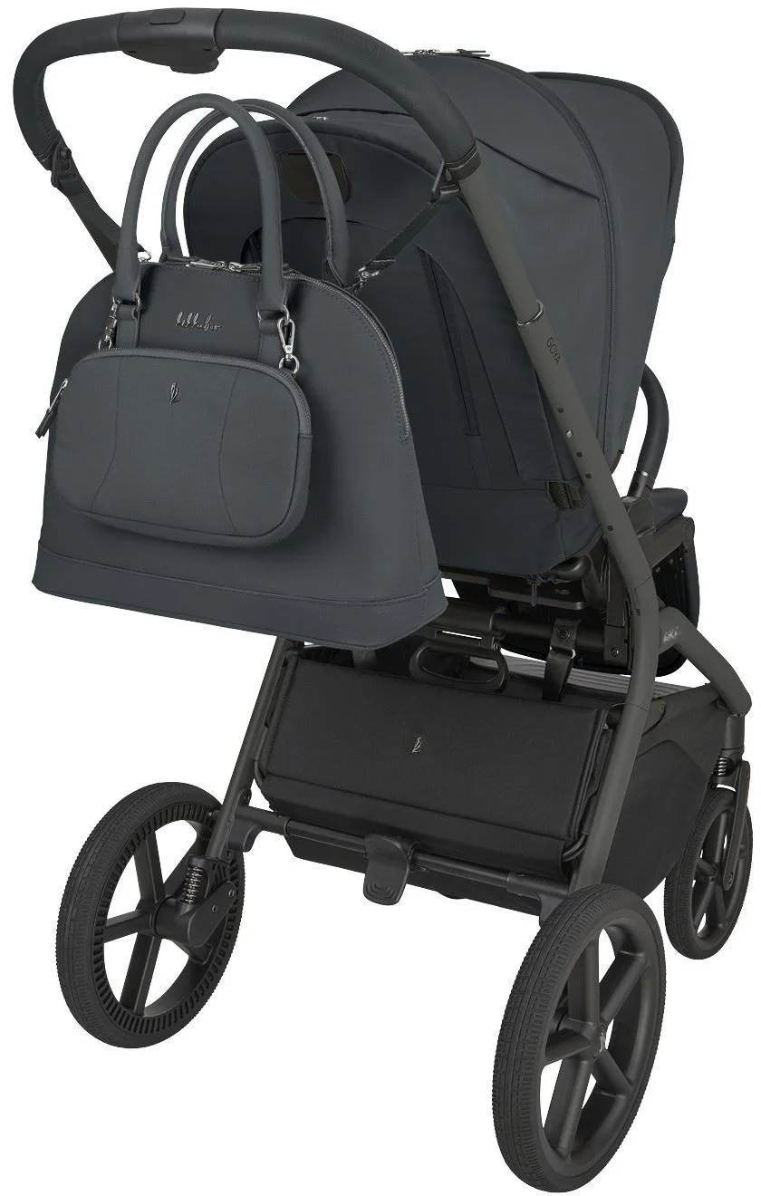 Carucior 2 in 1 KikkaBoo Goya Platinum Graphite foto