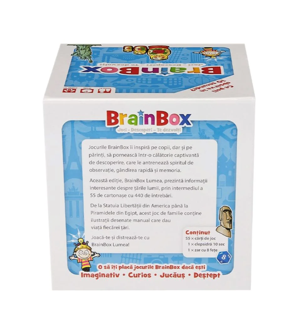 Joc educativ BrainBox Lumea foto