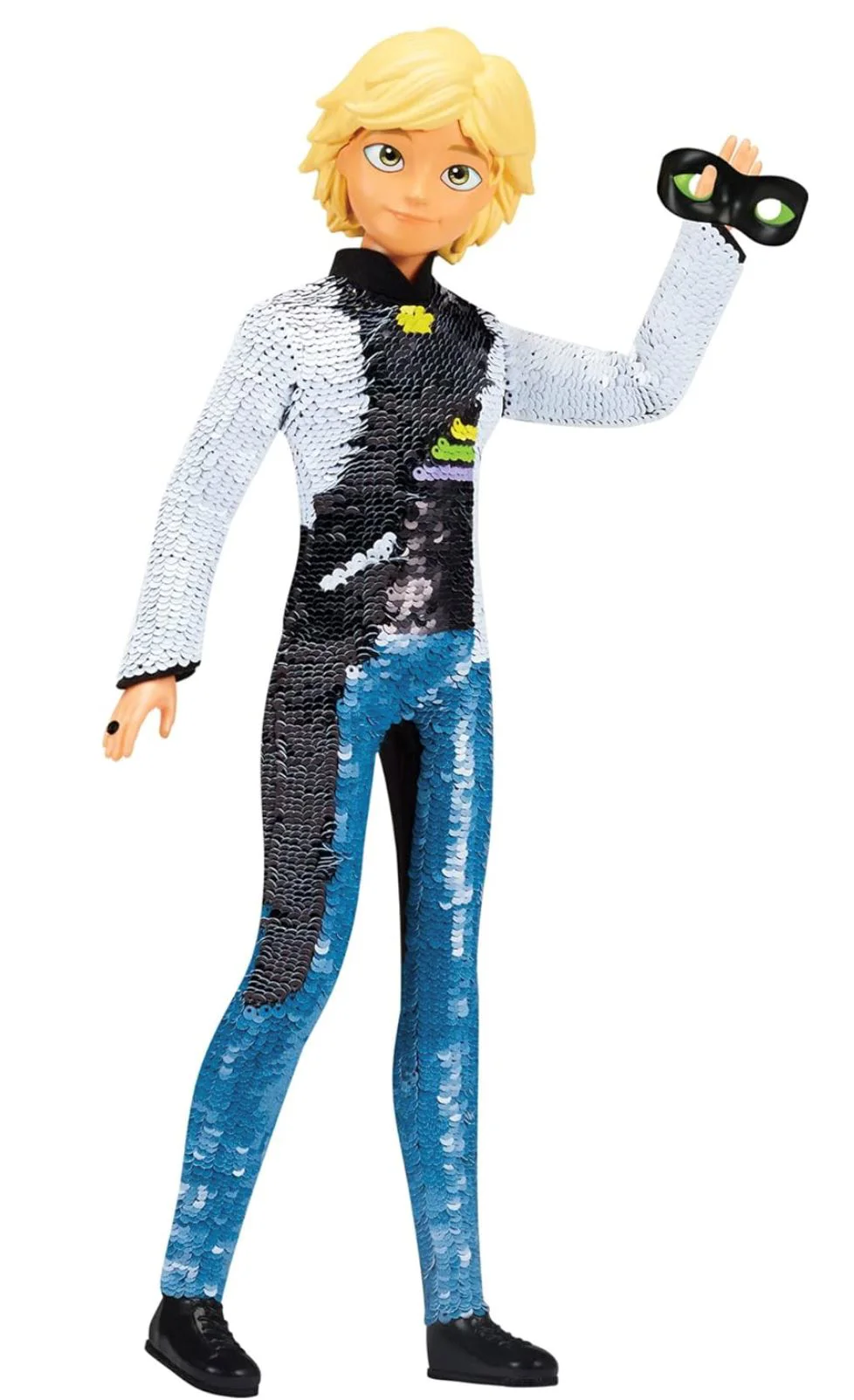 Papusa Miraculous Adrien-Cat Noir, 26 cm foto