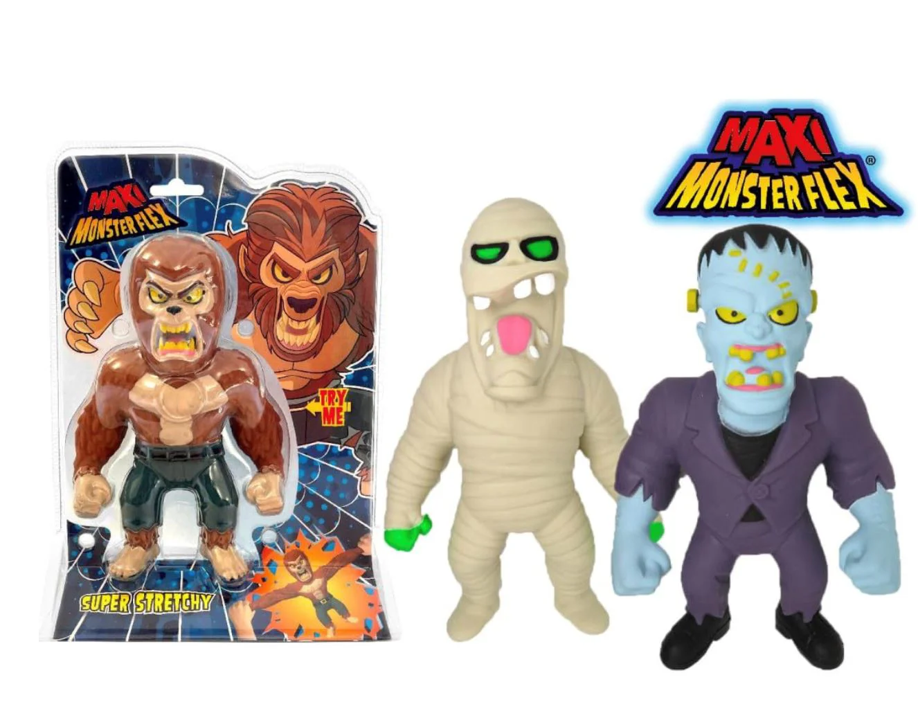 Эластичная фигурка Monster Flex Maxi, 3 вида foto
