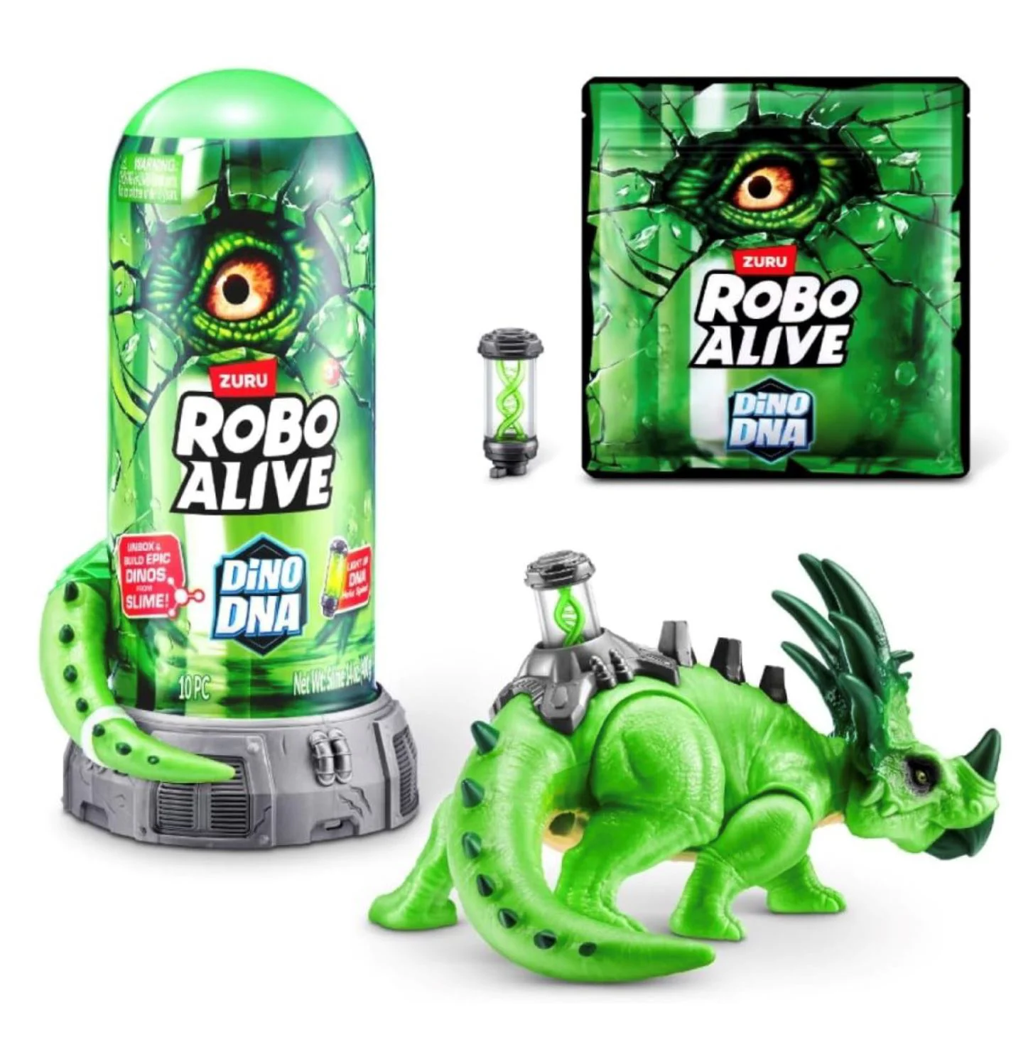 Интерактивная игрушка Robo Alive Styracosaurus с звуком foto