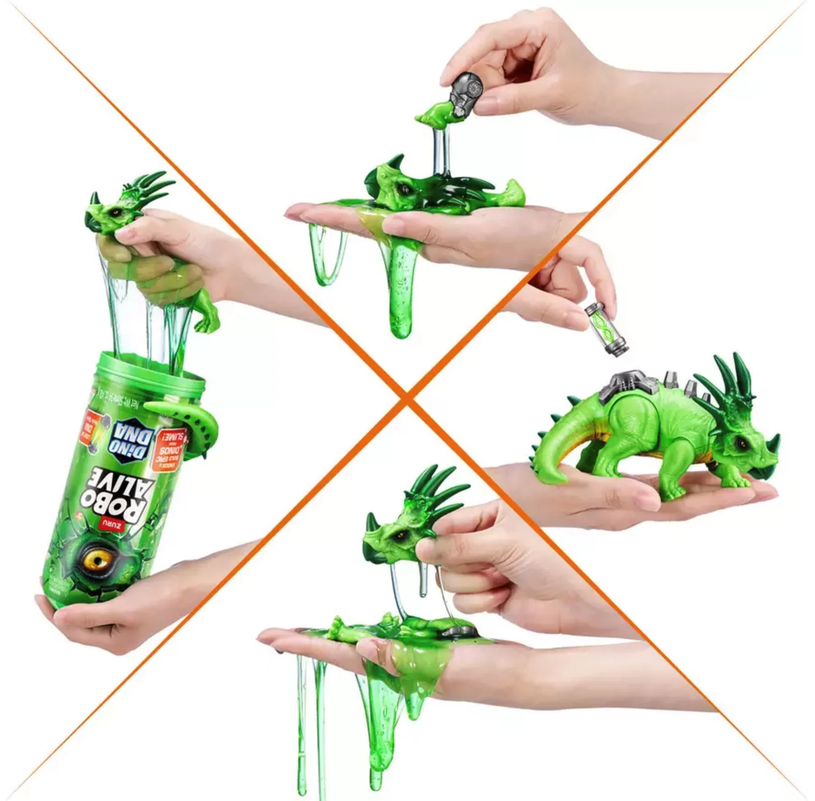 Интерактивная игрушка Robo Alive Styracosaurus с звуком foto