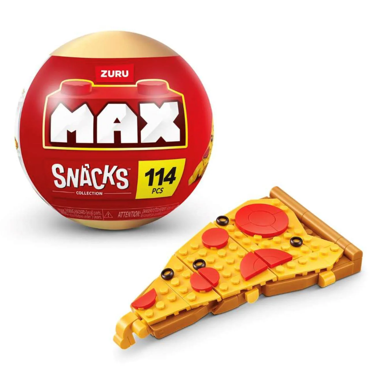 Set de constructie Zuru Snacks Max, in sortiment foto