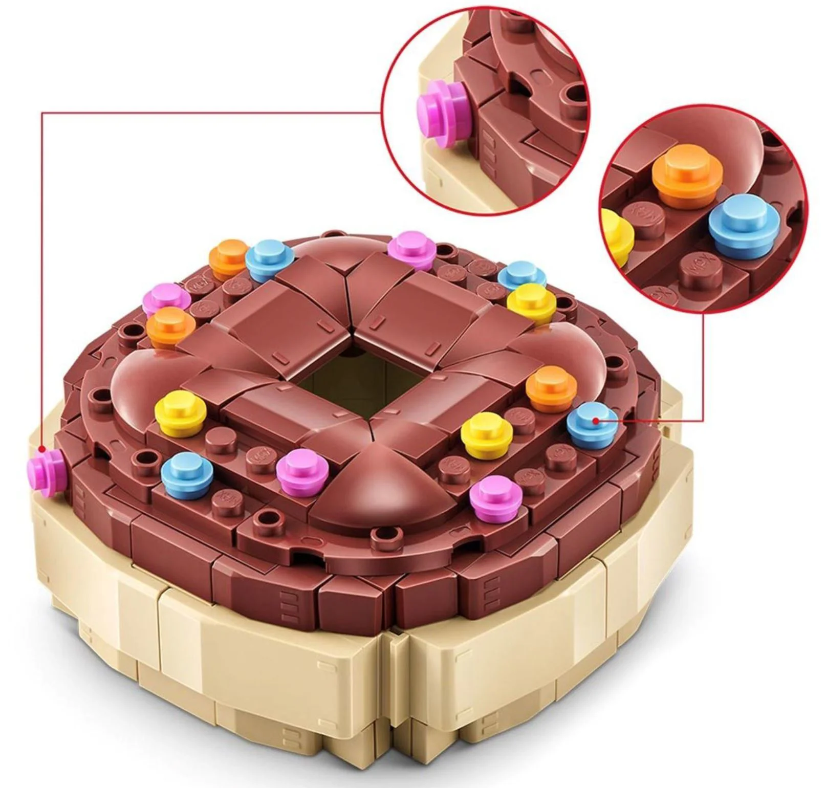 Set de constructie Zuru Snacks Max, in sortiment foto