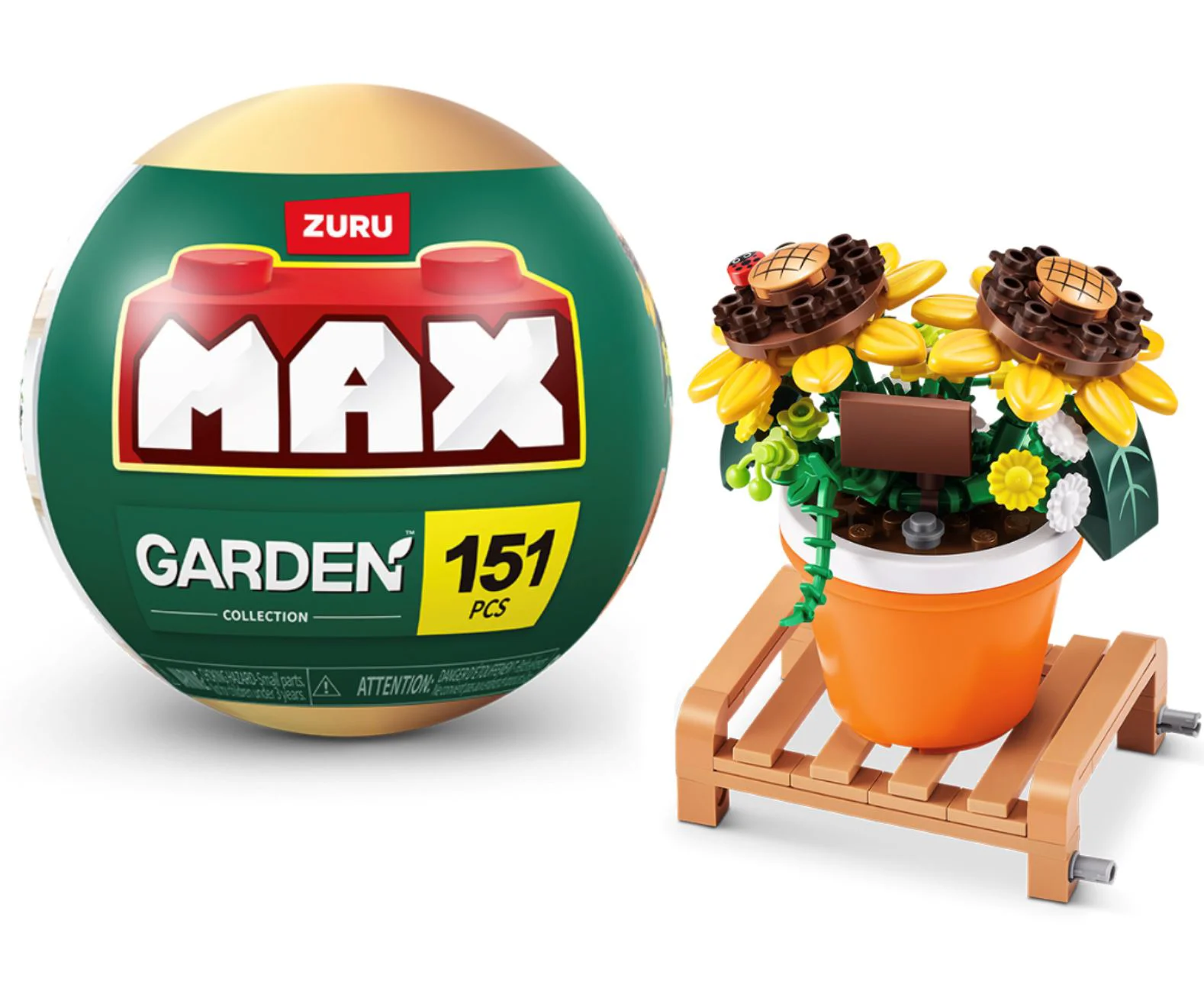 Set de constructie Zuru Gradina Max, in sortiment foto