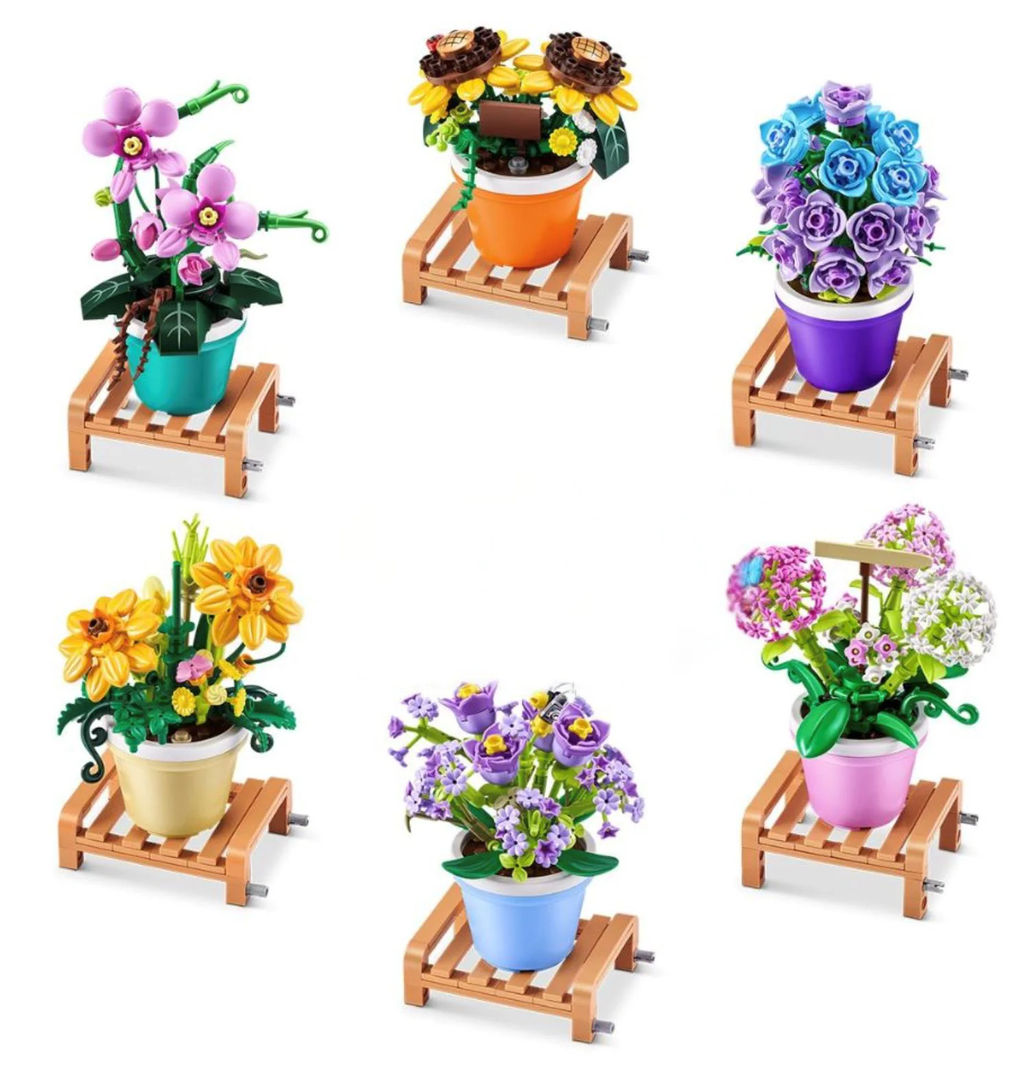 Set de constructie Zuru Gradina Max, in sortiment foto