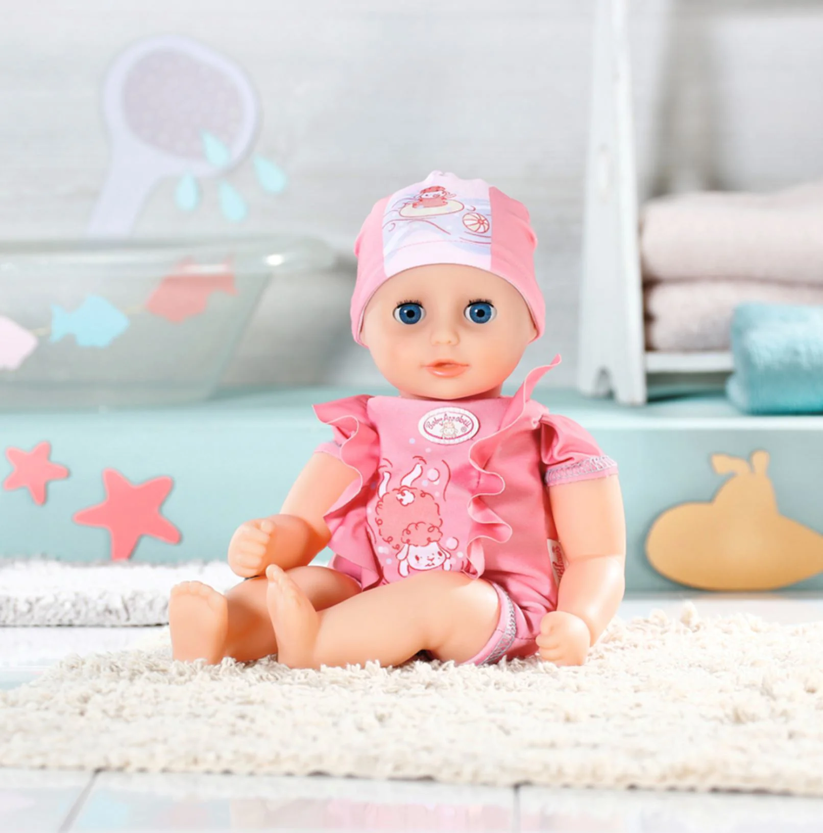 Papusa Baby Annabell Prima mea baie, 30 cm foto