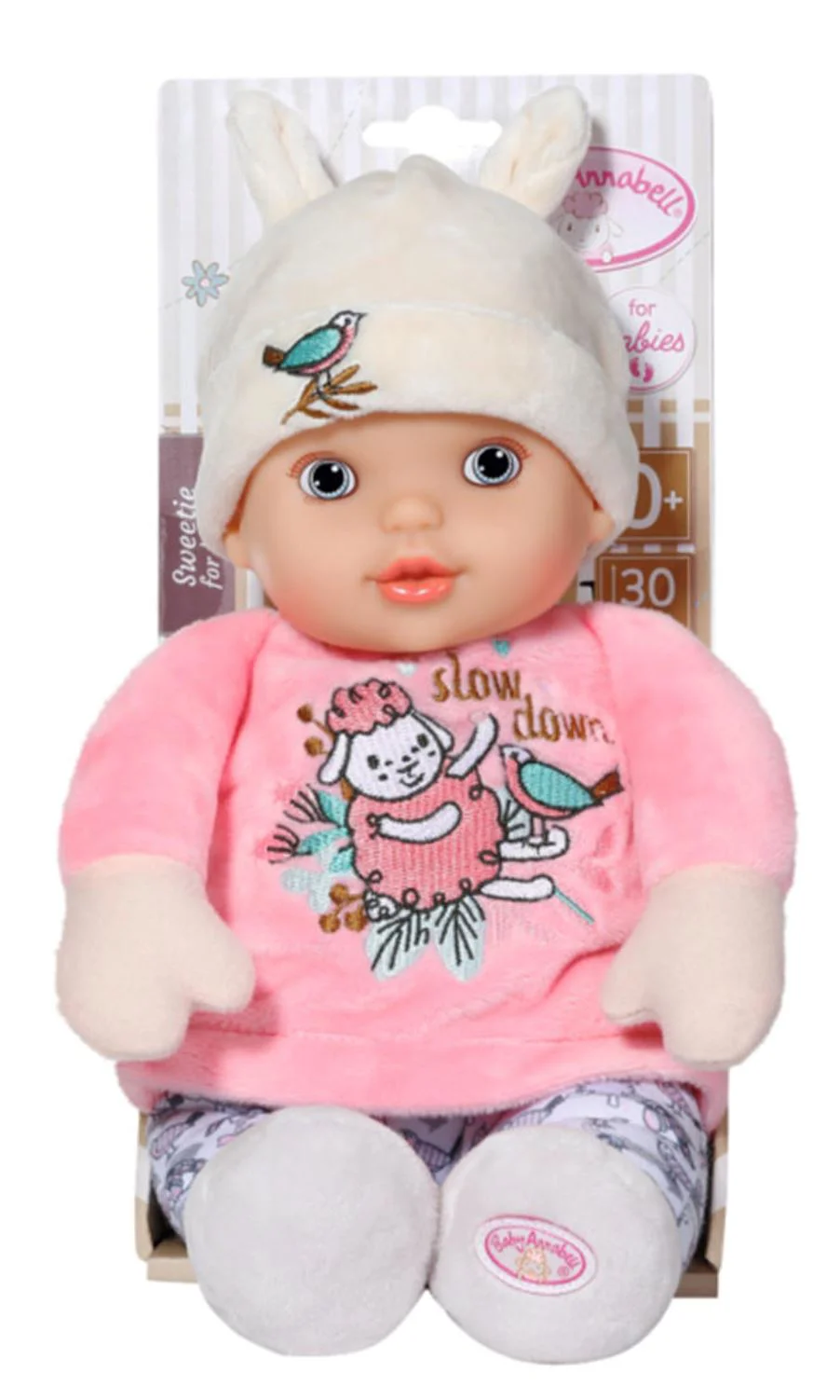 Papusa bebelus Baby Annabell cu corp moale, 30 cm foto