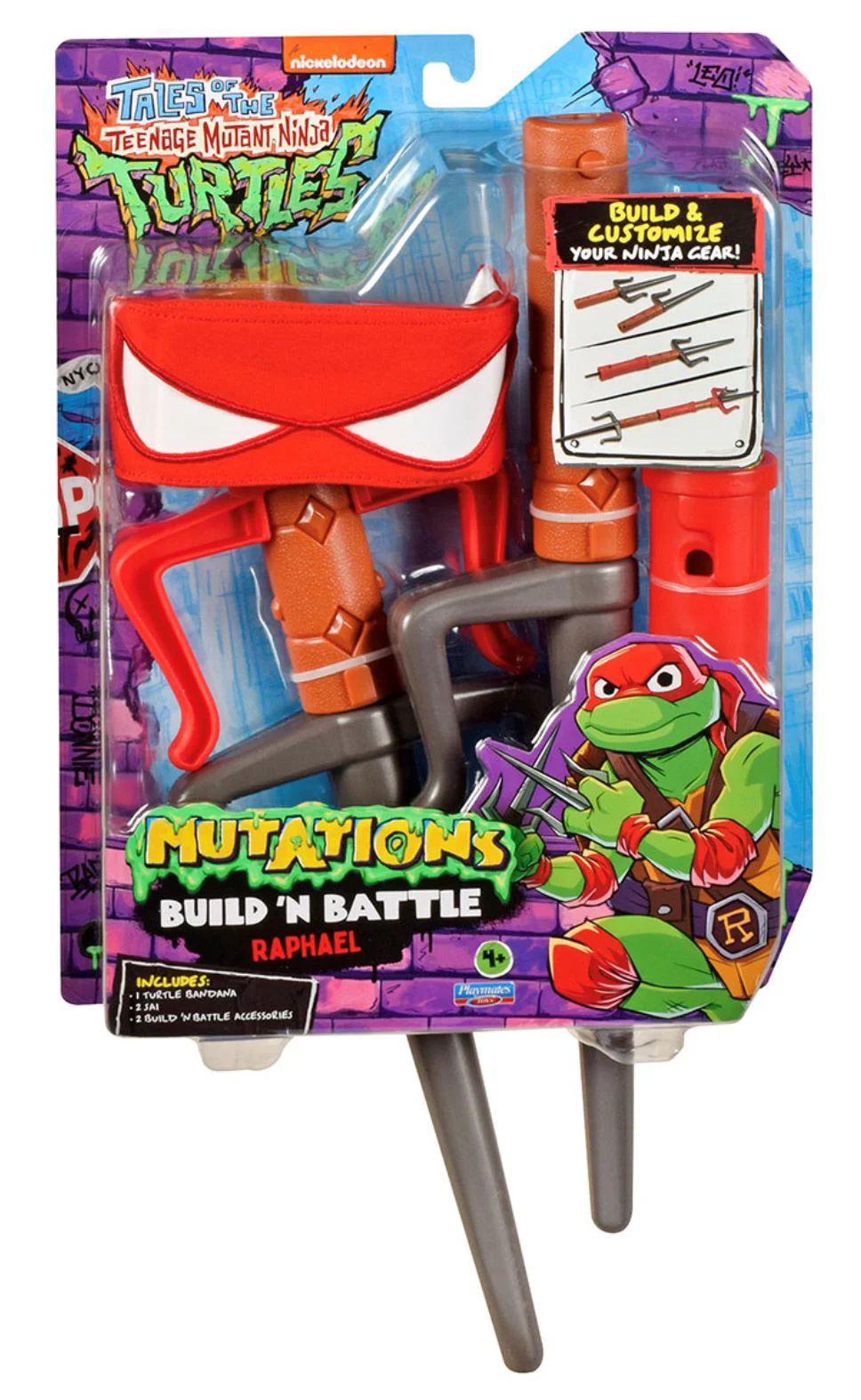 Игровой набор TMNT Рафаэль Черепашки-ниндзя foto
