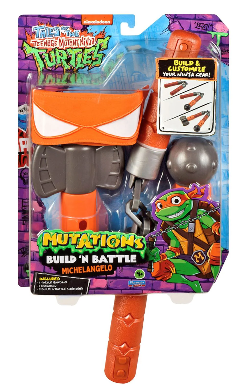 Игровой набор TMNT Микеланджело Черепашки-ниндзя foto