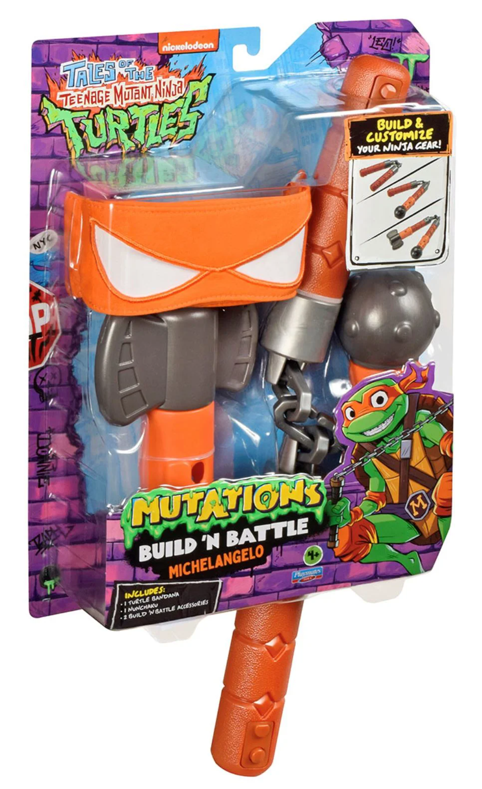Игровой набор TMNT Микеланджело Черепашки-ниндзя foto