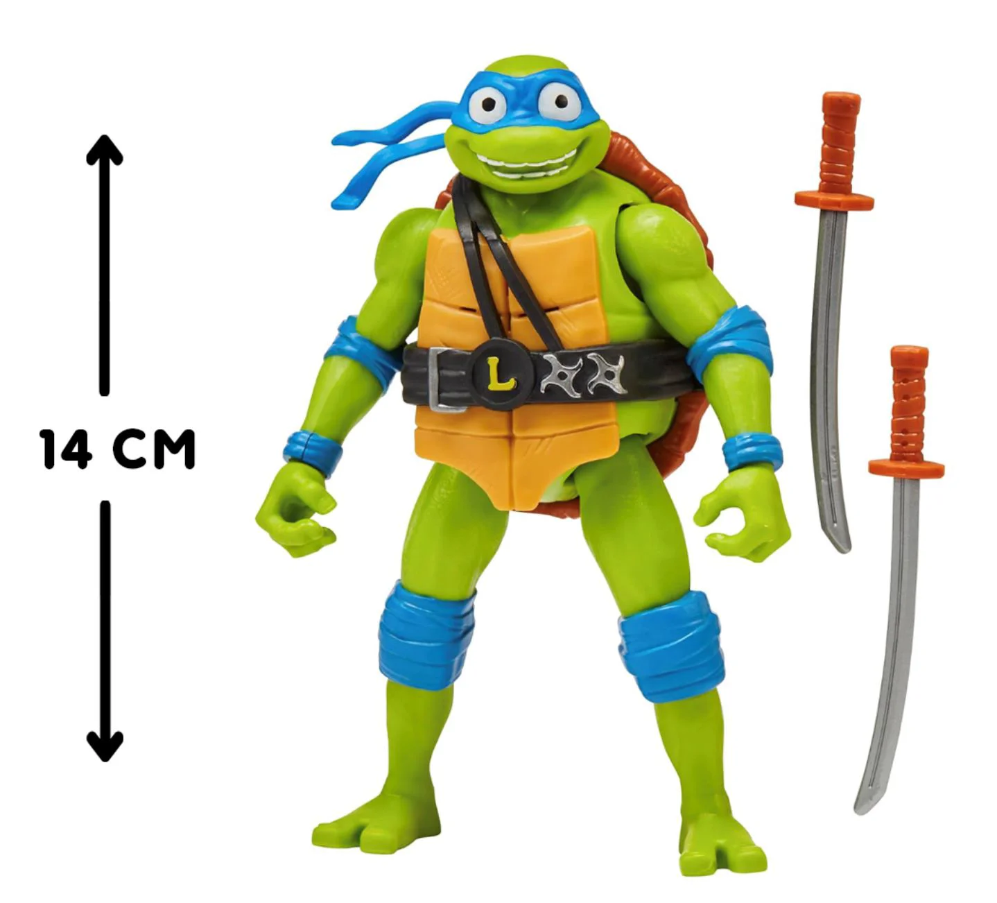Figurina cu sunete TMNT Leonardo, 14 cm foto