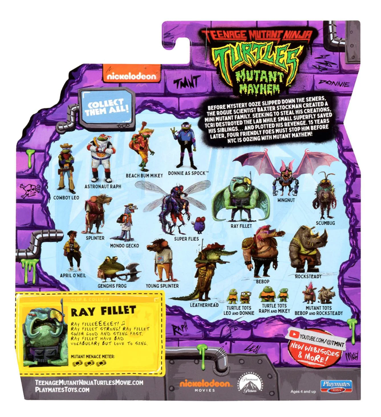 Фигурка TMNT Ray Fillet Черепашки-ниндзя foto
