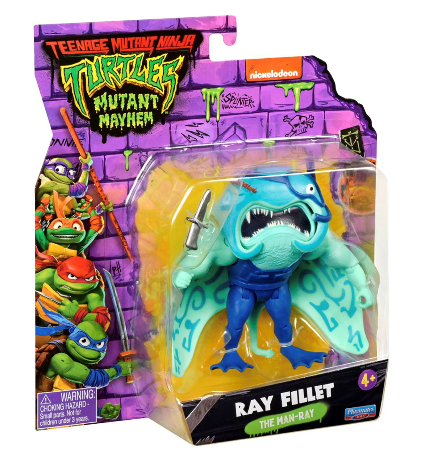 Фигурка TMNT Ray Fillet Черепашки-ниндзя foto