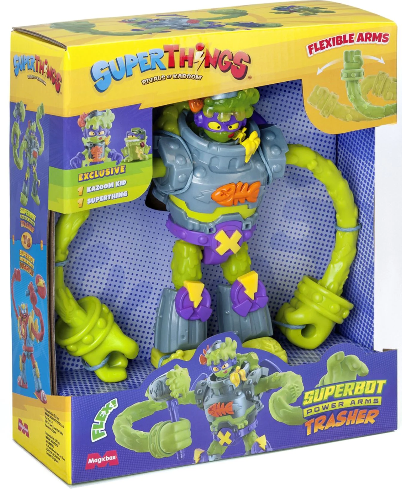 Set de joaca Superthings Superbot Trasher foto