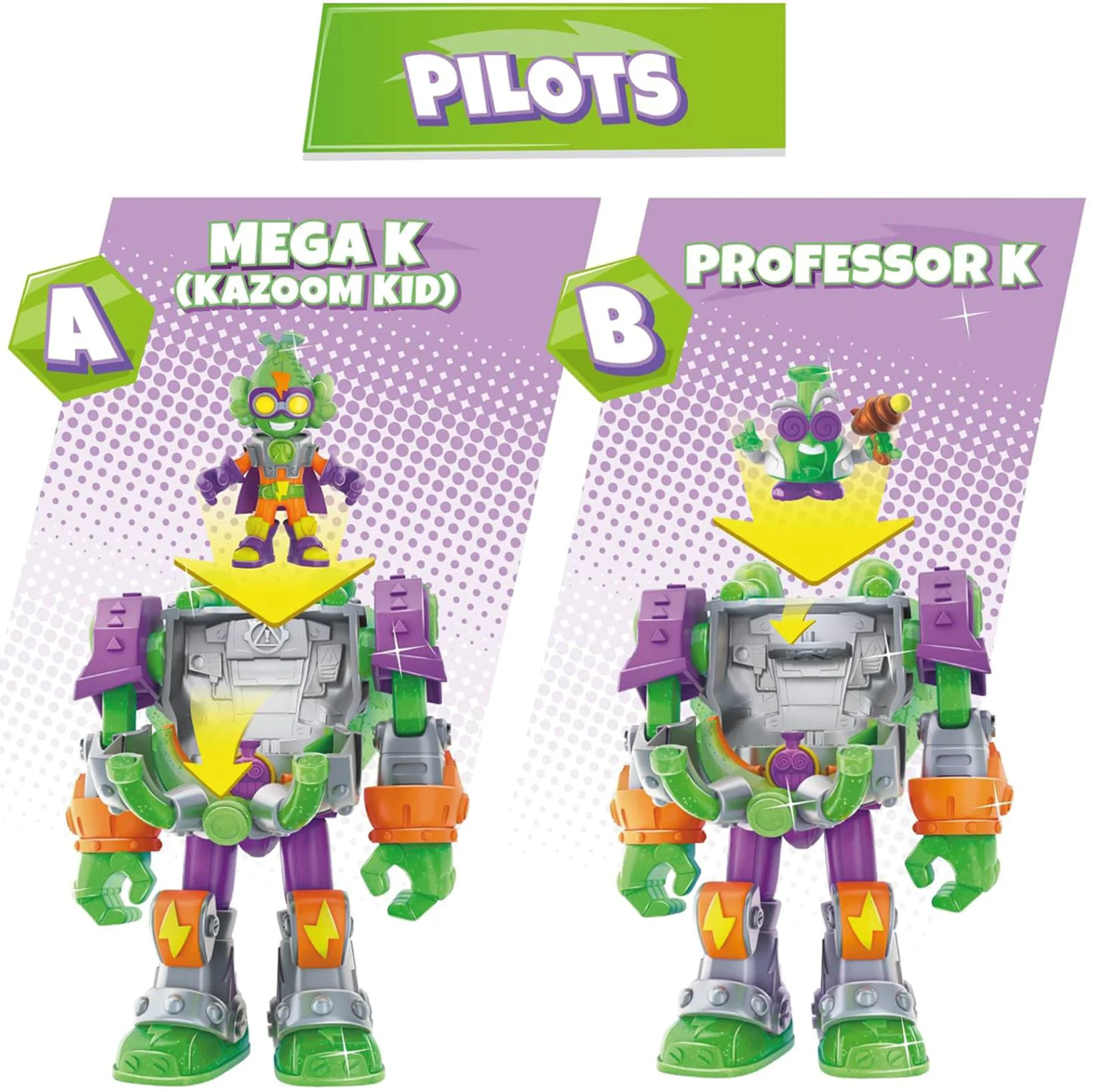 Игровой набор SuperThings Супербот Мега-К foto
