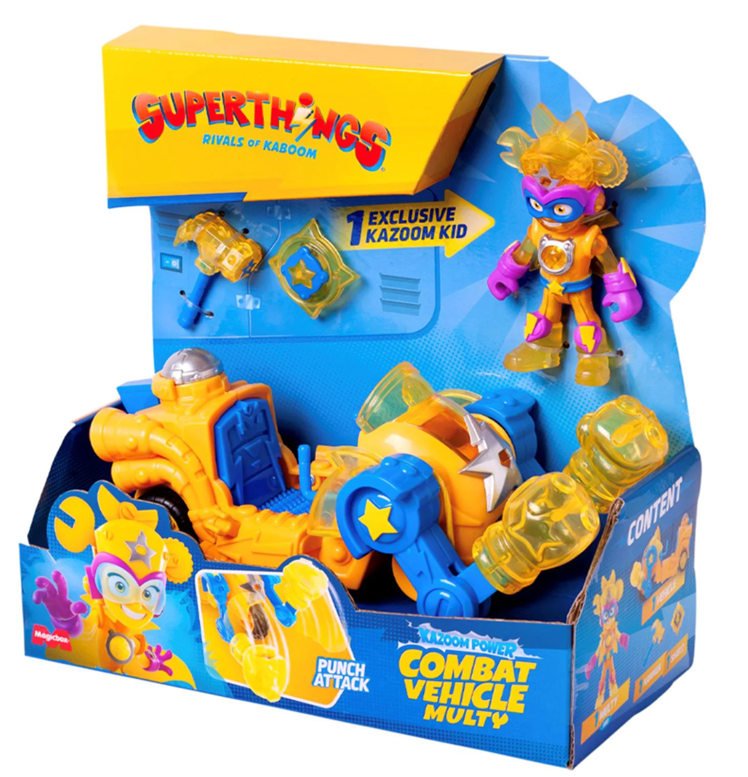 Set de joaca SuperThings Masina de lupte Multy foto