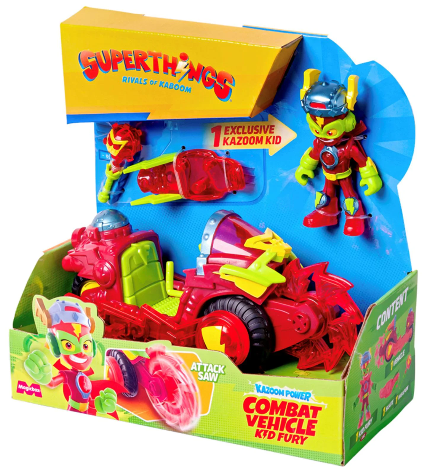 Set de joaca SuperThings Masina de lupte Kid Fury foto