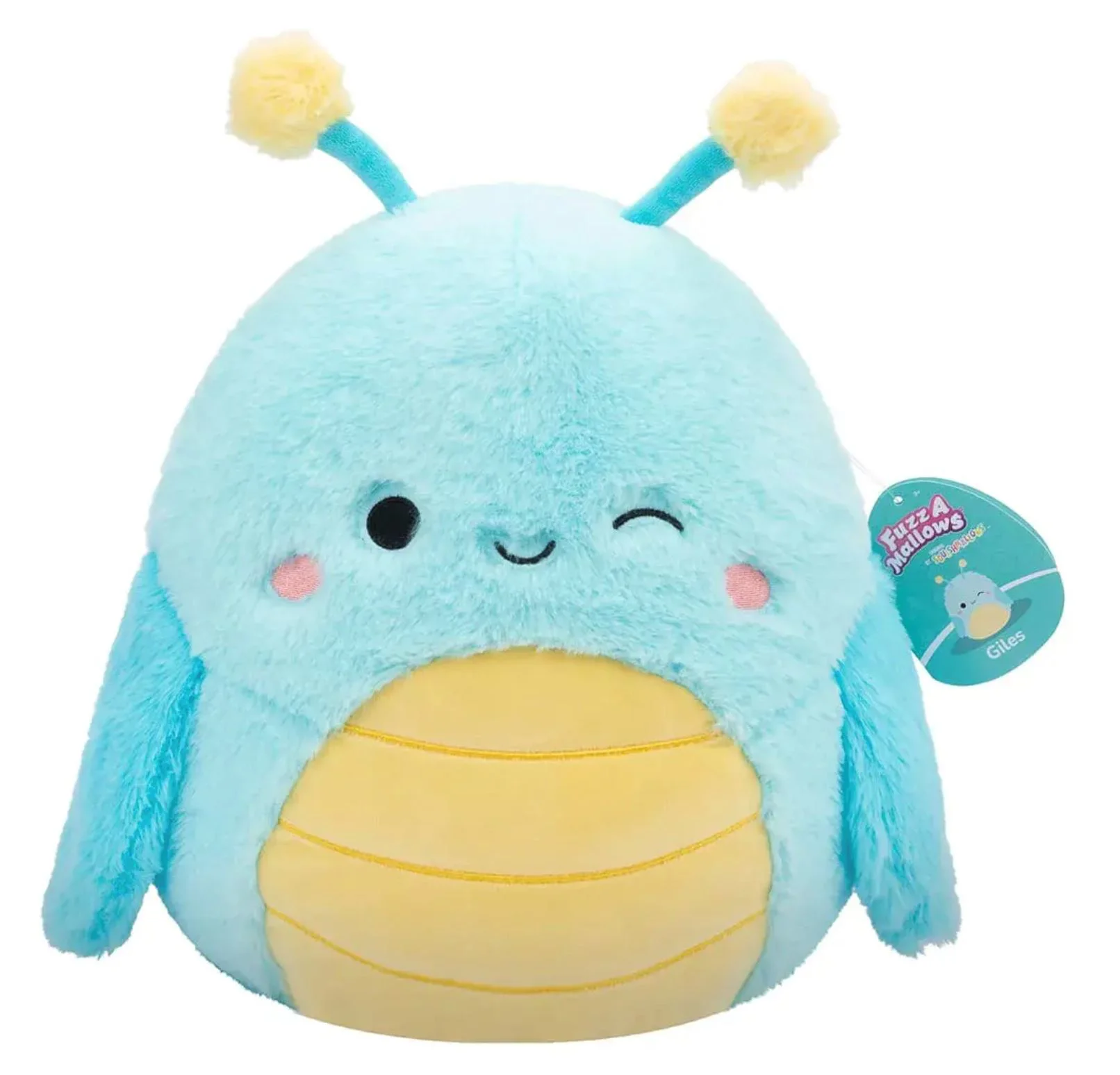 Jucarie de plus Squishmallows Greierasul Giles, 30 cm foto