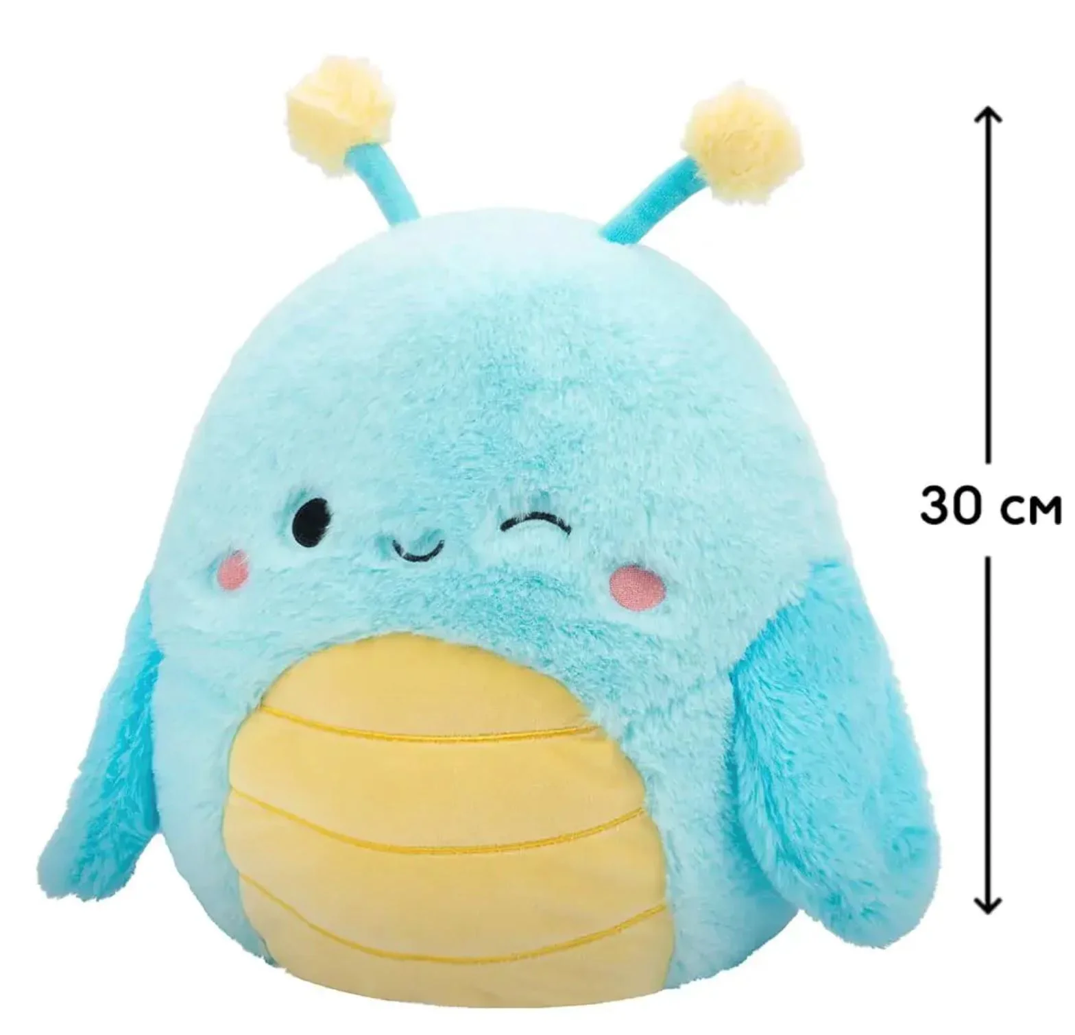 Jucarie de plus Squishmallows Greierasul Giles, 30 cm foto